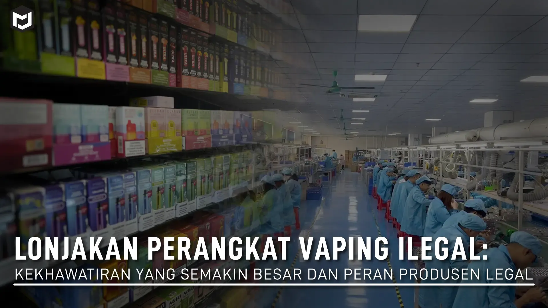 Lonjakan Perangkat Vaping Ilegal: Kekhawatiran yang Semakin Besar dan Peran Produsen Legal